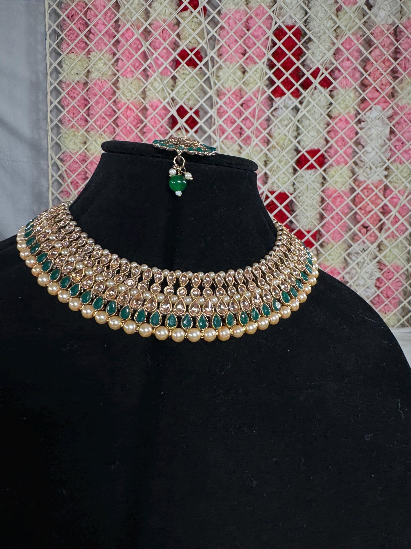 Indian jewlery set/Necklace Set/  Choker/ Bollywood Jewelry/ Indian jewelry/ Pakistani necklace/ punjabi necklace/bridal/