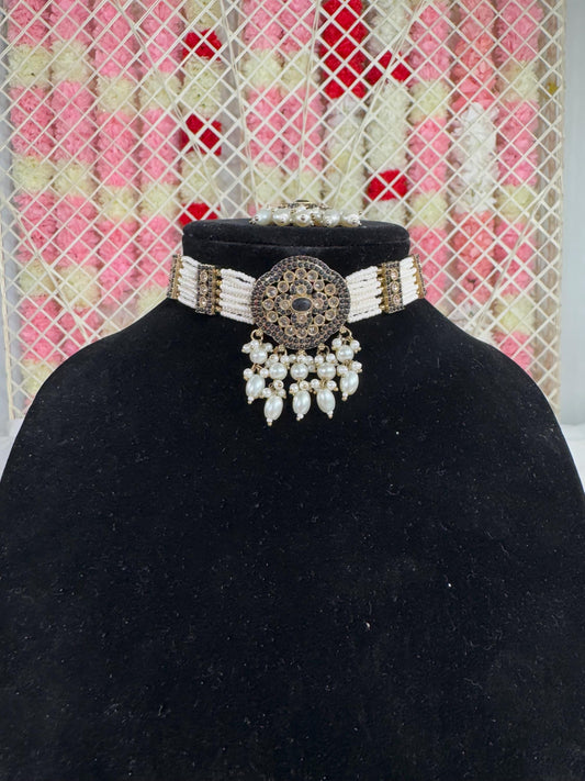 Indian jewlery set/Necklace Set/  Choker/ Bollywood Jewelry/ Indian jewelry/ Pakistani necklace/ punjabi necklace/bridal/