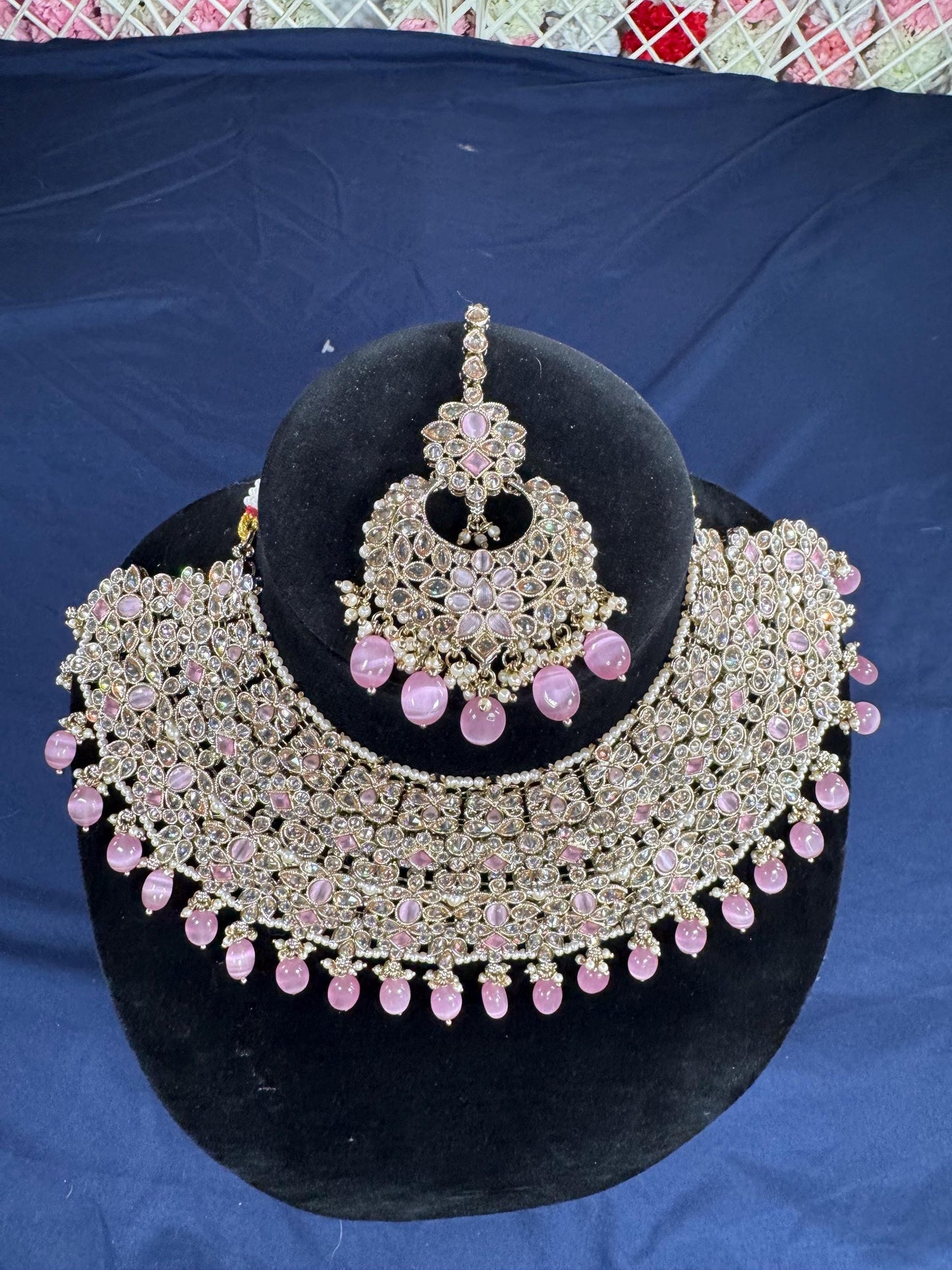 Indian jewlery set/Necklace Set/  Choker/ Bollywood Jewelry/ Indian jewelry/ Pakistani necklace/ punjabi necklace/bridal/