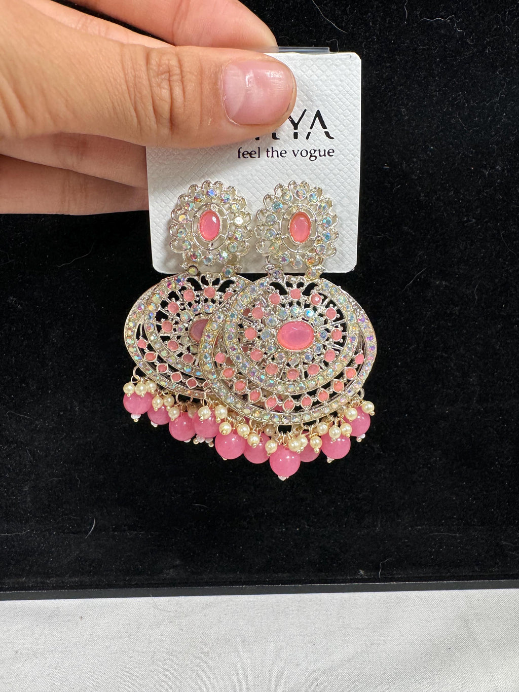 Bollywood Style Jhumka Earrings, Indian Gold Plated Hoop Earrings, Statement Ethnic Jewelry, Festive Earrings, Women's Accessories