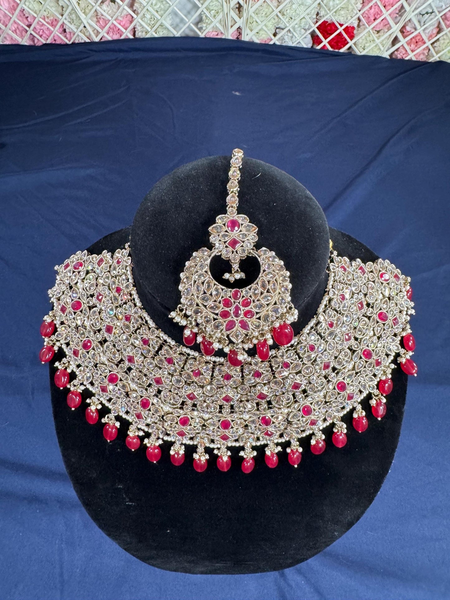Indian jewlery set/Necklace Set/  Choker/ Bollywood Jewelry/ Indian jewelry/ Pakistani necklace/ punjabi necklace/bridal/