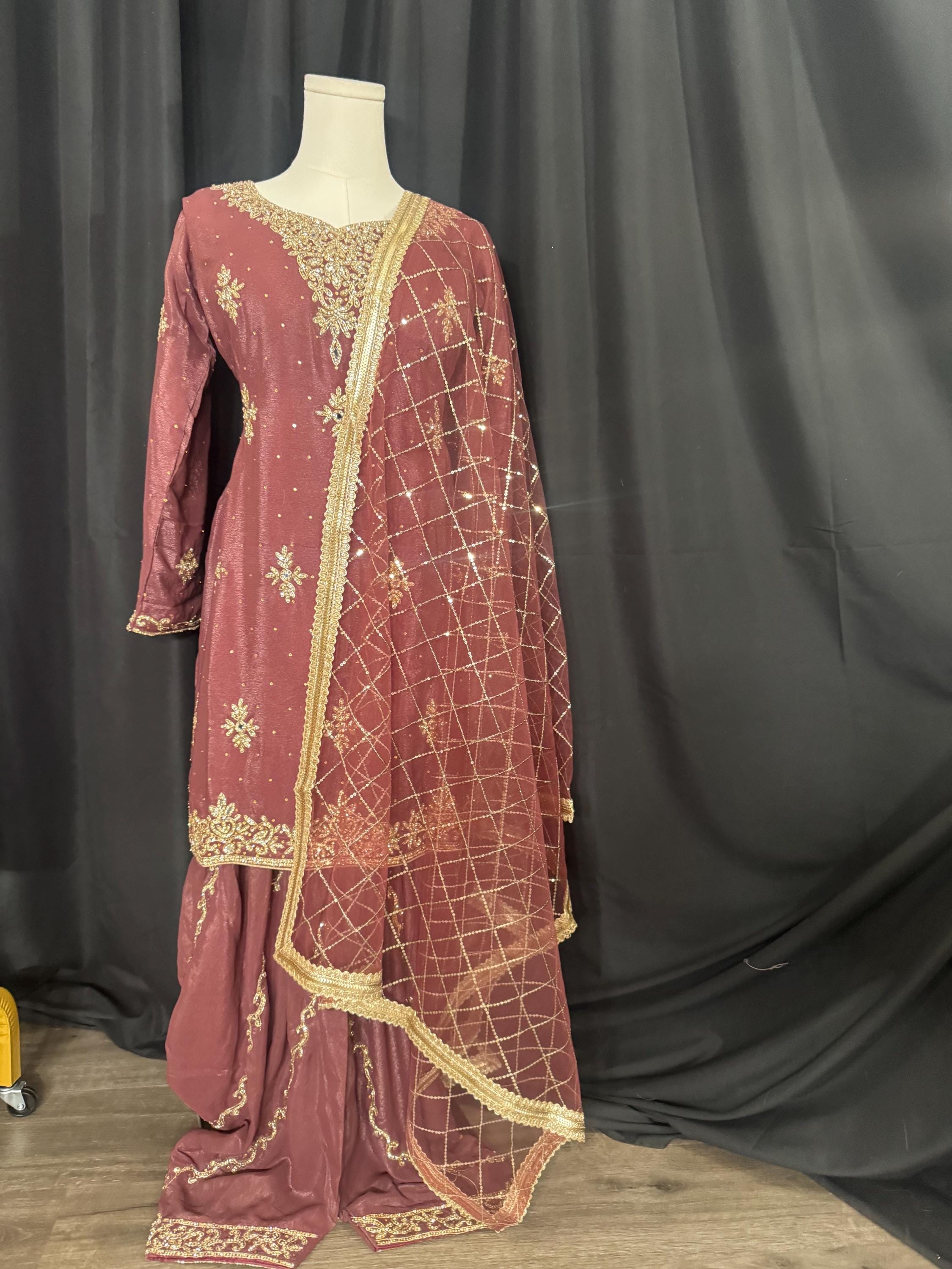 Punjabi Sharrara For Women Indian Designer Wedding Wear Party Wear function Wear Reception Wear Chaniya Choli bollywood Style Indian outfits