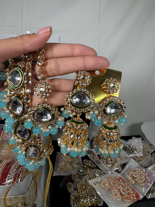 Indian jewlery set/Necklace Set/  Choker/ Bollywood Jewelry/ Indian jewelry/ Pakistani necklace/ punjabi necklace/bridal/