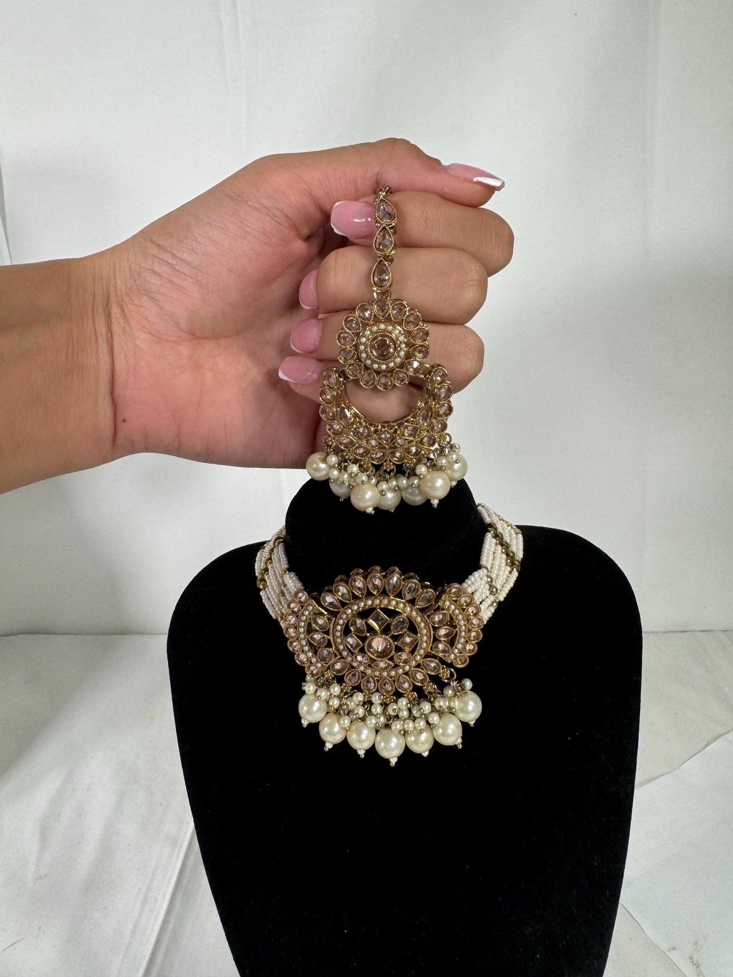 Indian jewlery set/Necklace Set/  Choker/ Bollywood Jewelry/ Indian jewelry/ Pakistani necklace/ punjabi necklace/bridal/