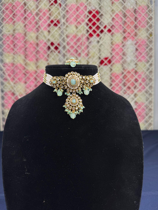 Indian jewlery set/Necklace Set/  Choker/ Bollywood Jewelry/ Indian jewelry/ Pakistani necklace/ punjabi necklace/bridal/