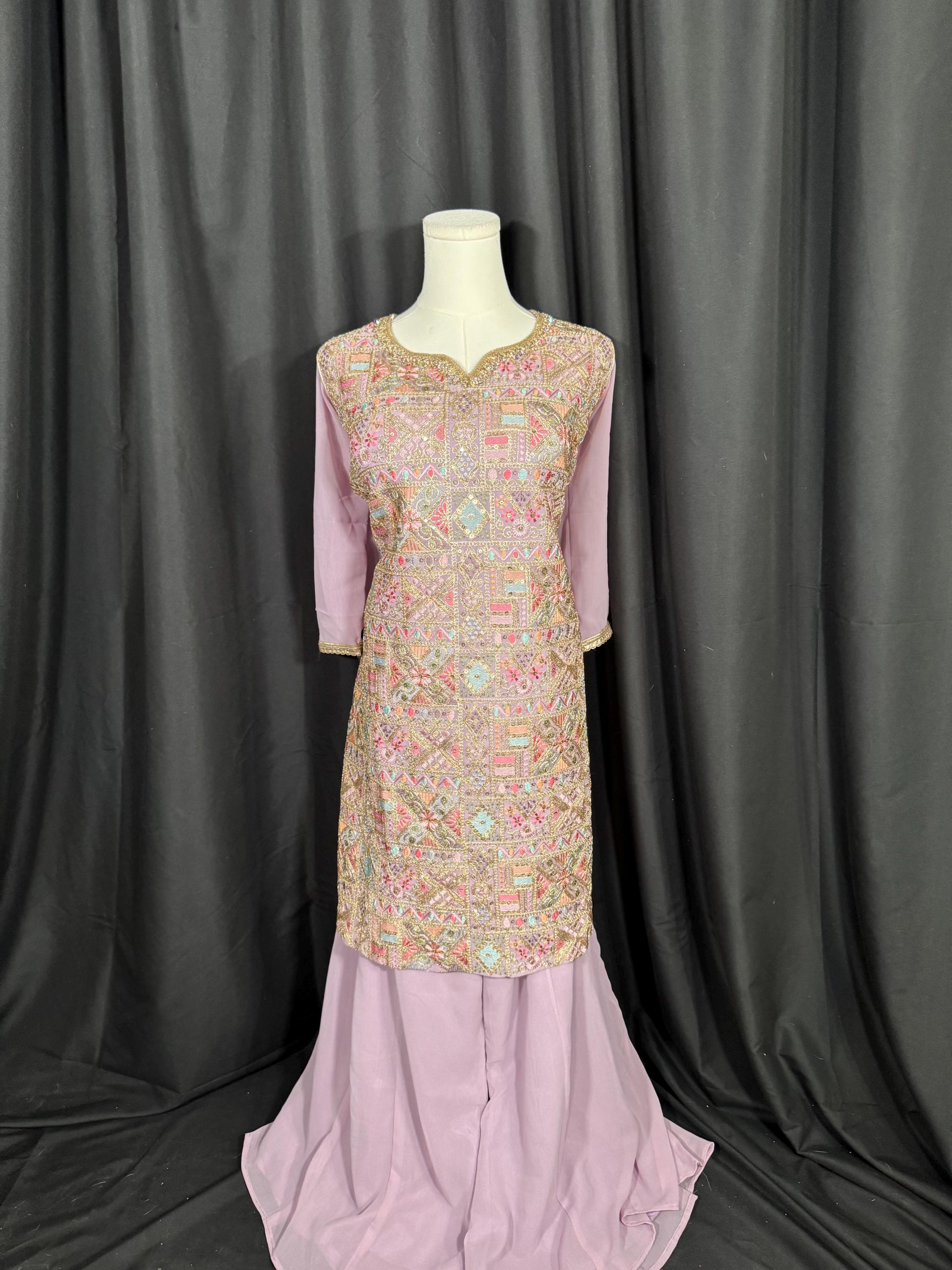 Punjabi Sharrara For Women Indian Designer Wedding Wear Party Wear function Wear Reception Wear Chaniya Choli bollywood Style Indian outfits