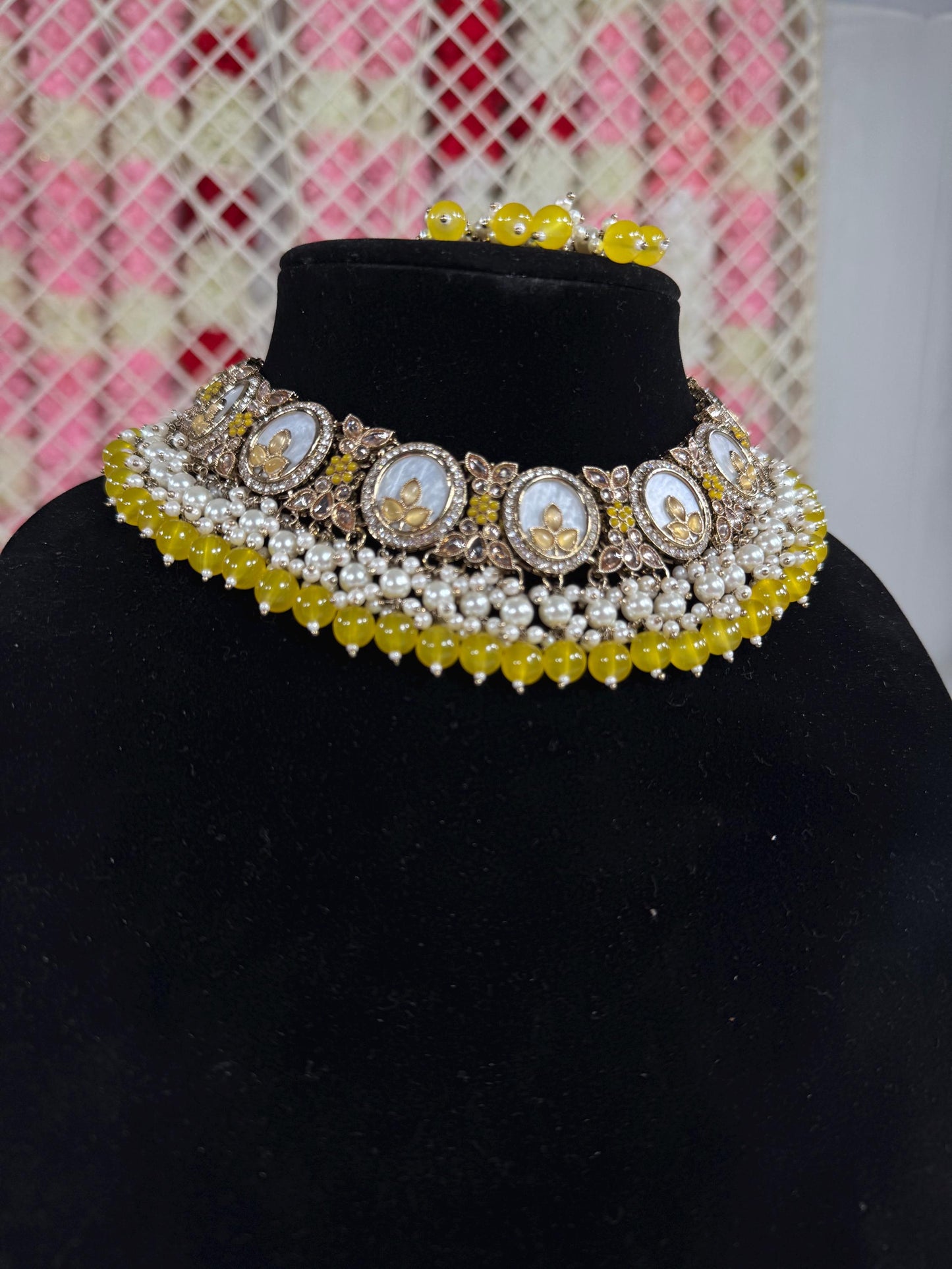 Indian jewlery set/Necklace Set/  Choker/ Bollywood Jewelry/ Indian jewelry/ Pakistani necklace/ punjabi necklace/bridal/