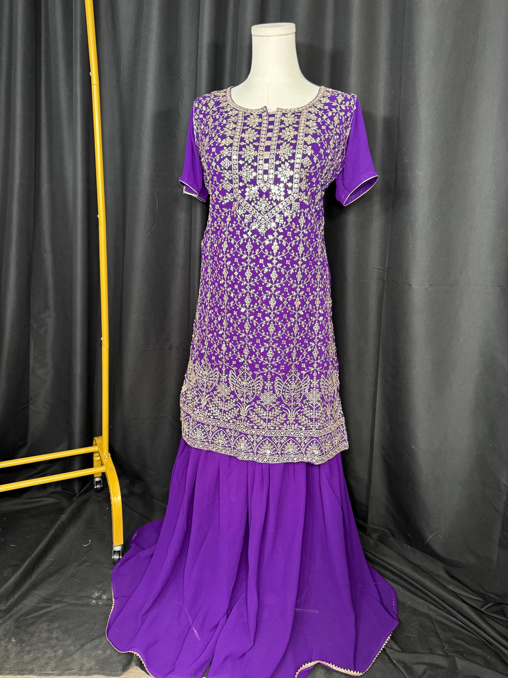 Punjabi Sharrara For Women Indian Designer Wedding Wear Party Wear function Wear Reception Wear Chaniya Choli bollywood Style Indian outfits