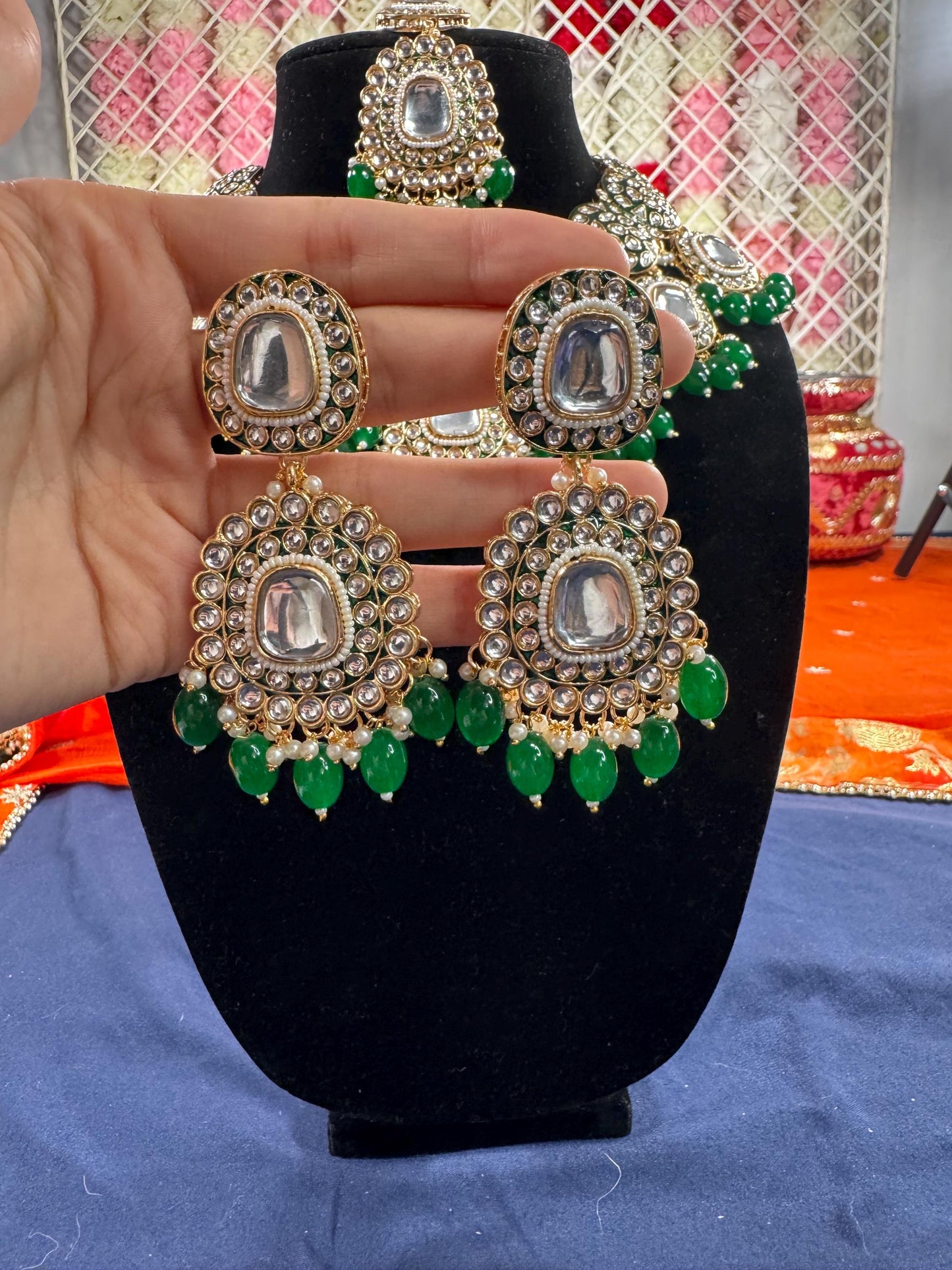 Indian jewlery set/Necklace Set/  Choker/ Bollywood Jewelry/ Indian jewelry/ Pakistani necklace/ punjabi necklace/bridal/