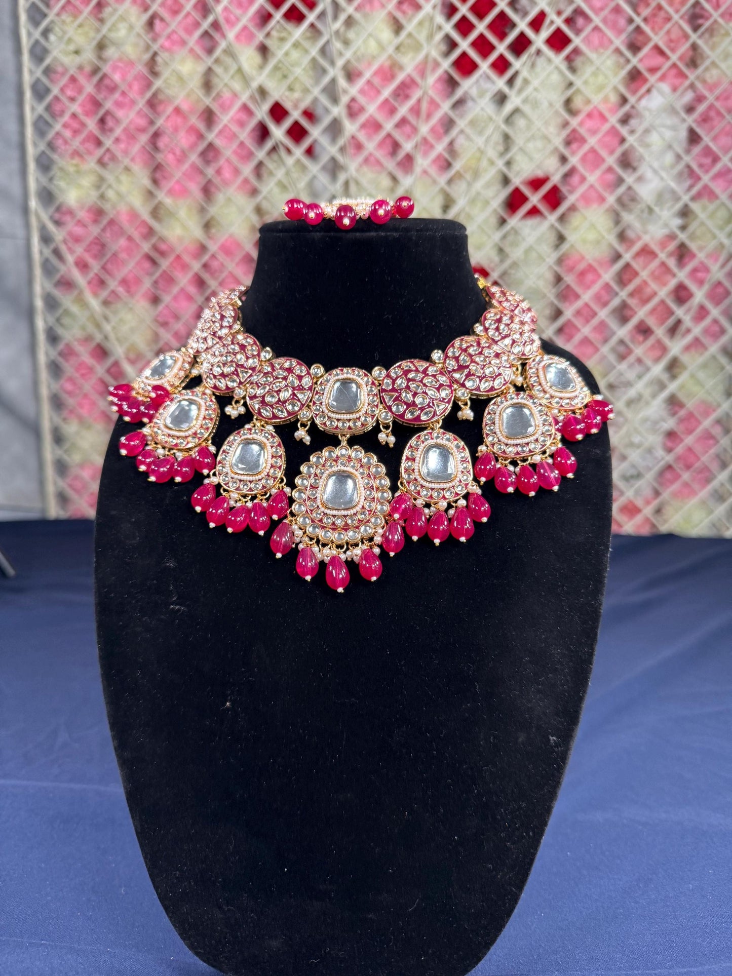 Indian jewlery set/Necklace Set/  Choker/ Bollywood Jewelry/ Indian jewelry/ Pakistani necklace/ punjabi necklace/bridal/