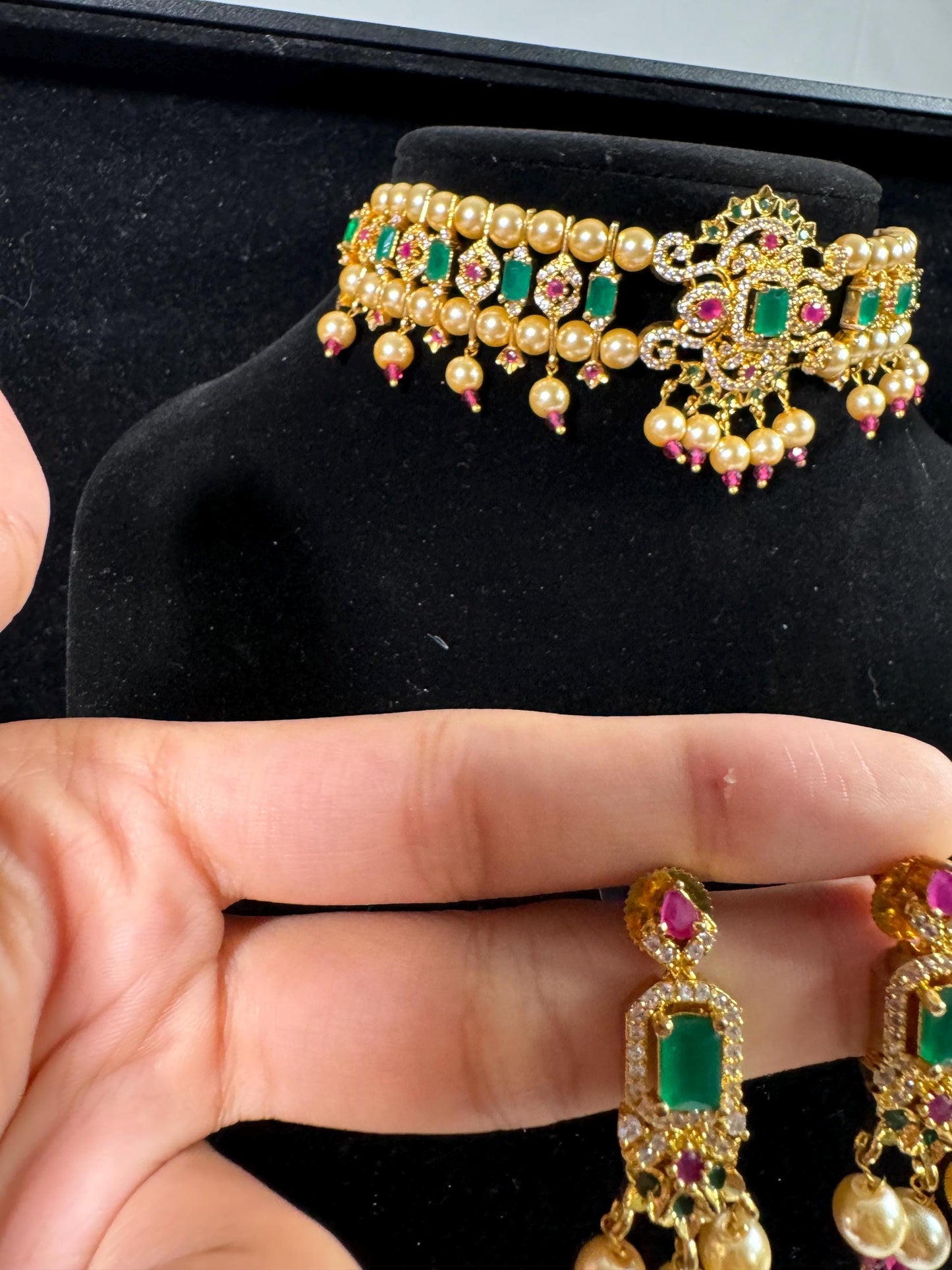 Indian jewlery set/Necklace Set/  Choker/ Bollywood Jewelry/ Indian jewelry/ Pakistani necklace/ punjabi necklace/bridal/