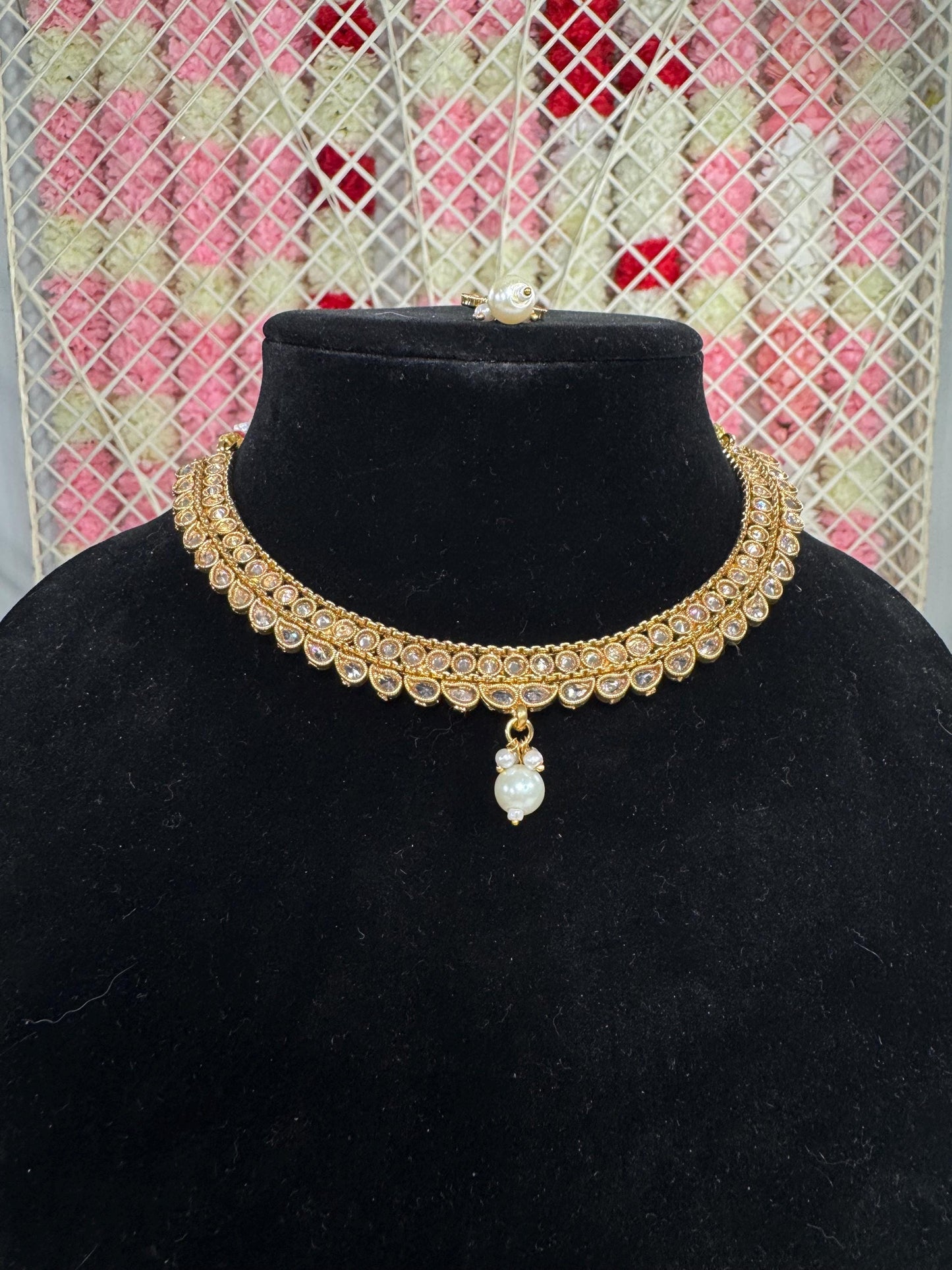 Indian jewlery set/Necklace Set/  Choker/ Bollywood Jewelry/ Indian jewelry/ Pakistani necklace/ punjabi necklace/bridal/