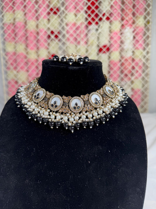 Indian jewlery set/Necklace Set/  Choker/ Bollywood Jewelry/ Indian jewelry/ Pakistani necklace/ punjabi necklace/bridal/