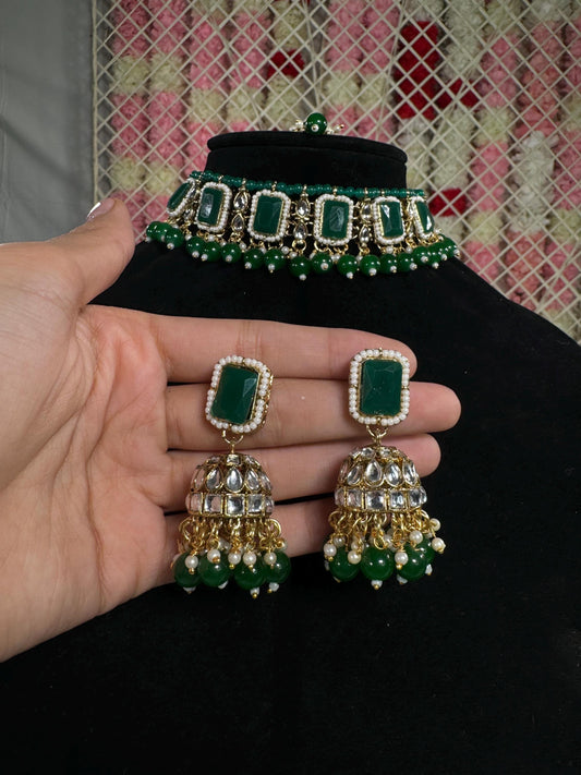 Indian jewlery set/Necklace Set/  Choker/ Bollywood Jewelry/ Indian jewelry/ Pakistani necklace/ punjabi necklace/bridal/