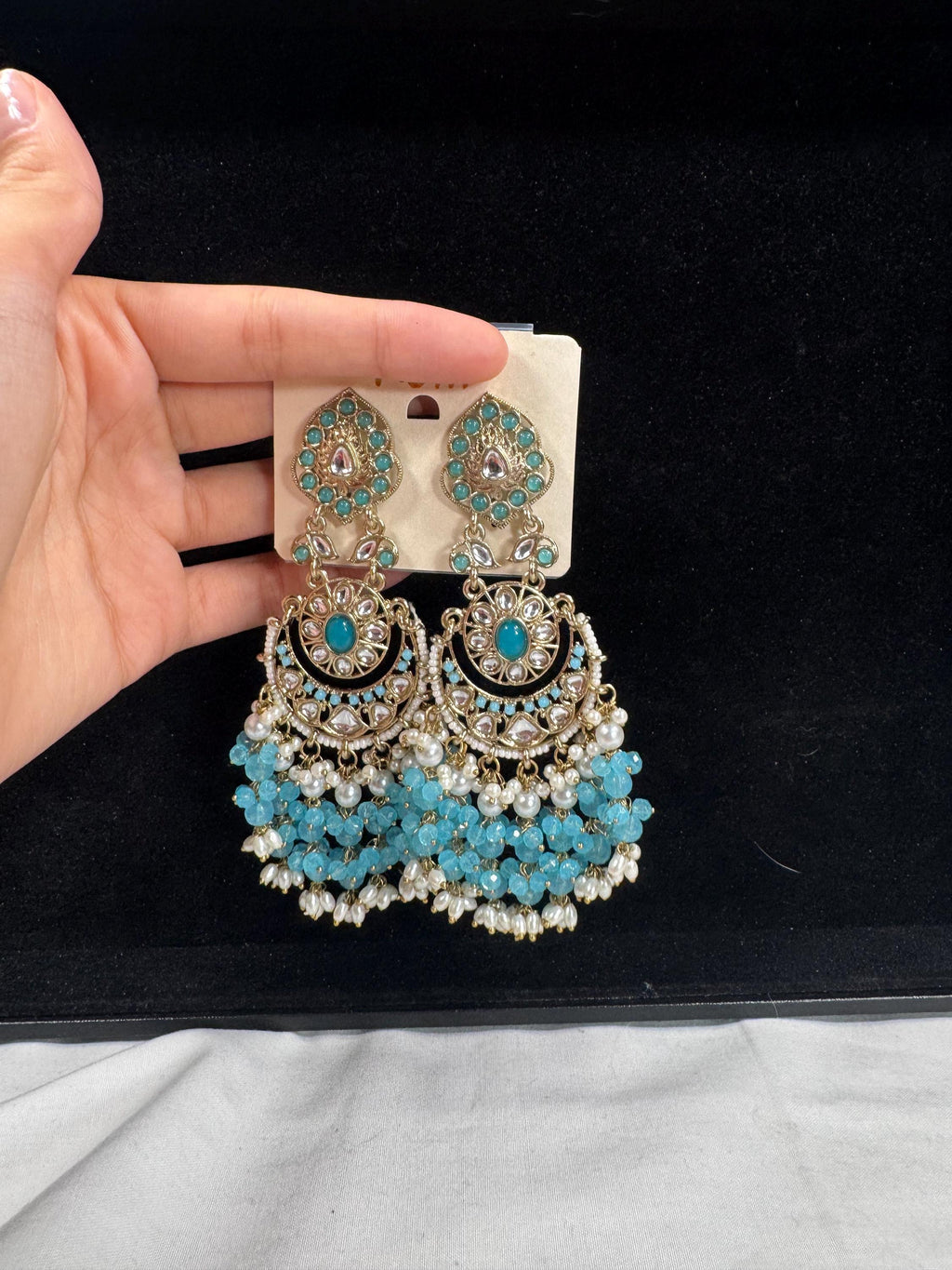 Bollywood Style Jhumka Earrings, Indian Gold Plated Hoop Earrings, Statement Ethnic Jewelry, Festive Earrings, Women's Accessories