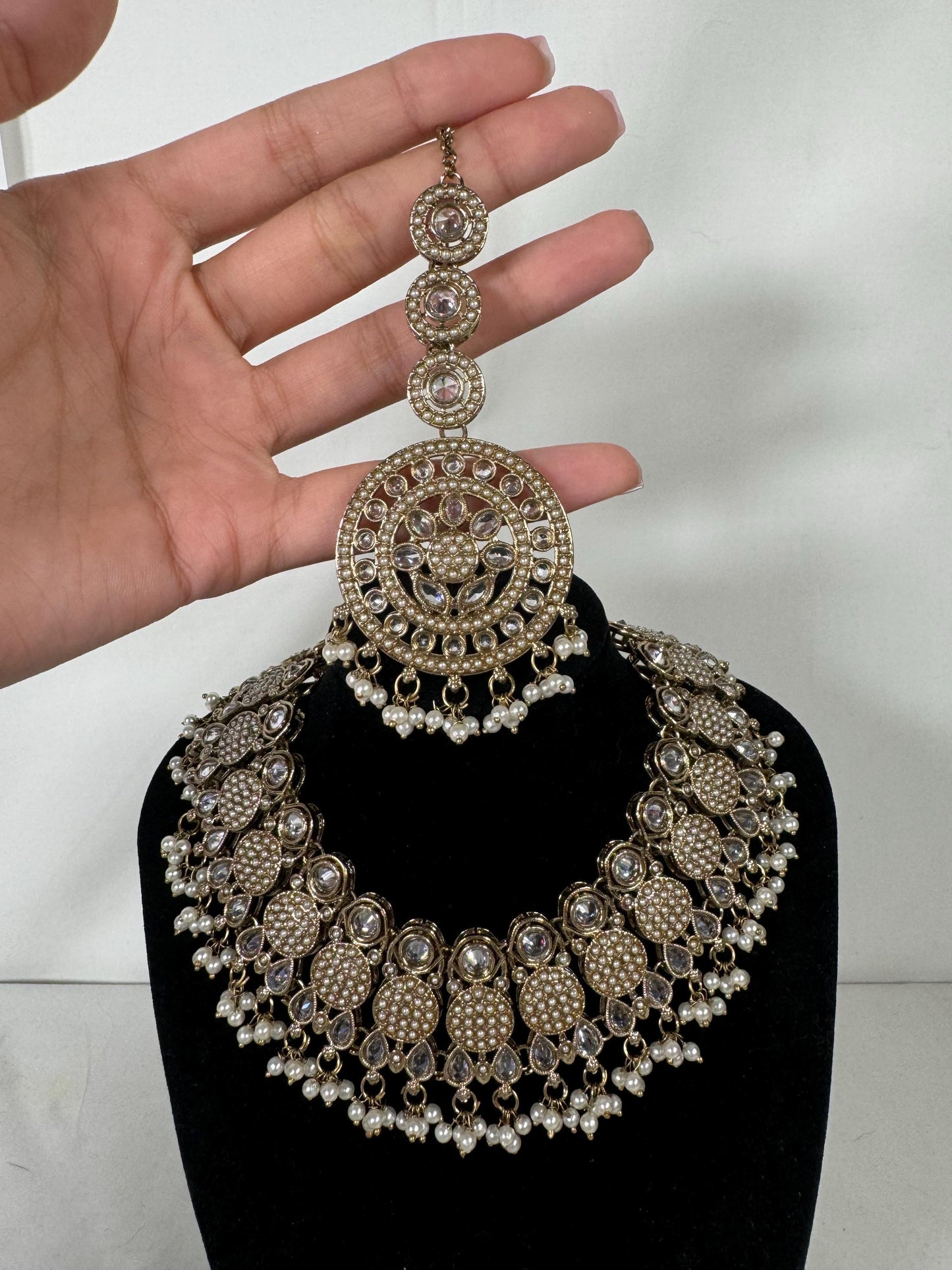 Indian jewlery set/Necklace Set/  Choker/ Bollywood Jewelry/ Indian jewelry/ Pakistani necklace/ punjabi necklace/bridal/
