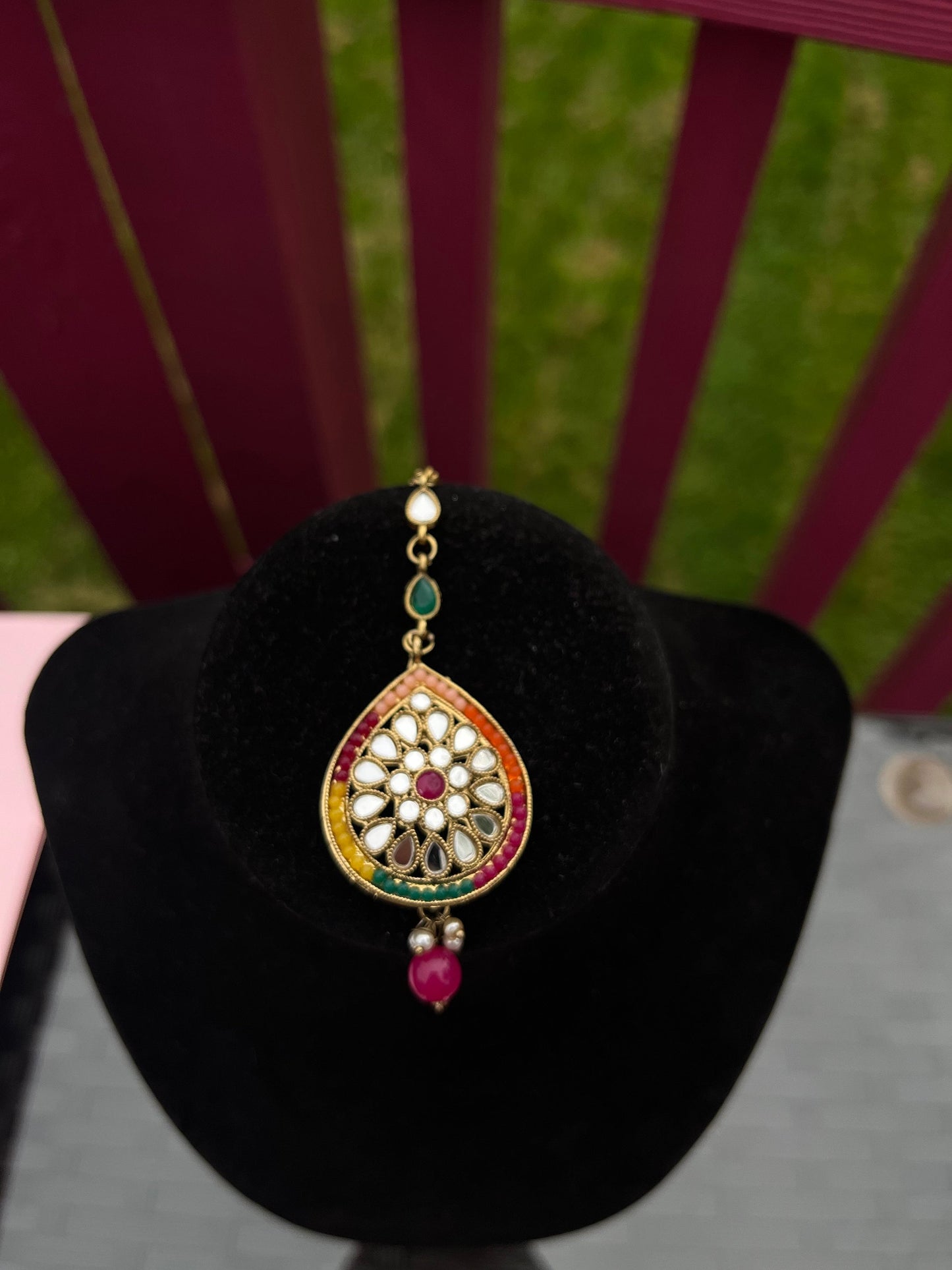 Maang tikka/ Kundan Tikka/ Indian Jewelry/ Indian Wedding Jewelry/ Pakistani Jewelry/ Jhoomer/ Matha patti/ Indian forehead jewelry