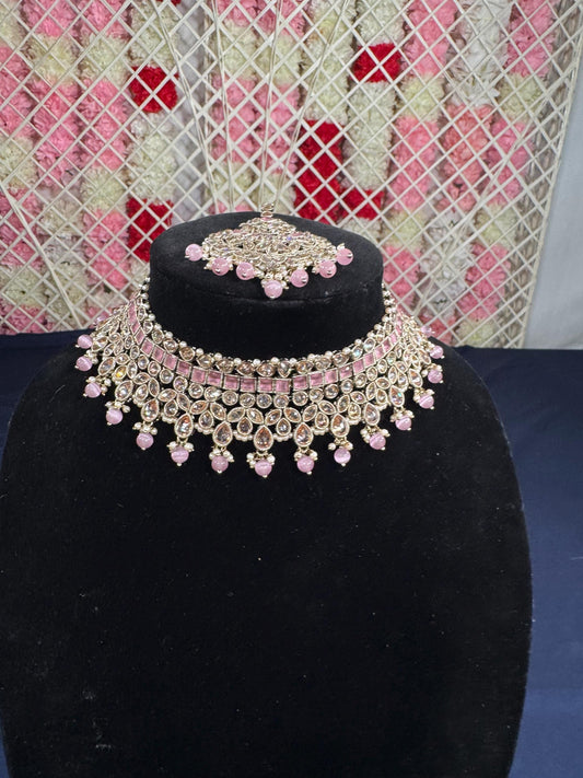 Indian jewlery set/Necklace Set/  Choker/ Bollywood Jewelry/ Indian jewelry/ Pakistani necklace/ punjabi necklace/bridal/