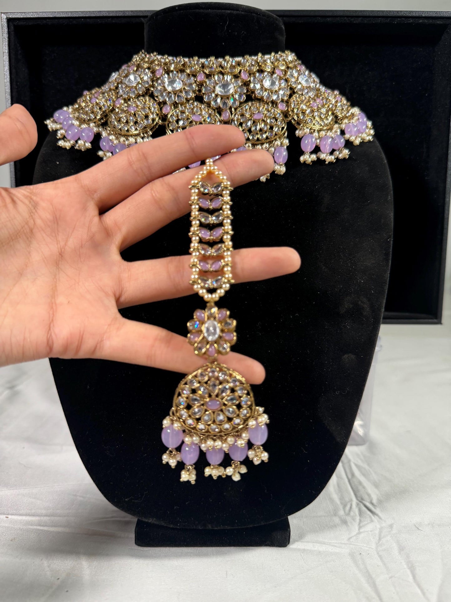 Indian jewlery set/Necklace Set/  Choker/ Bollywood Jewelry/ Indian jewelry/ Pakistani necklace/ punjabi necklace/bridal/
