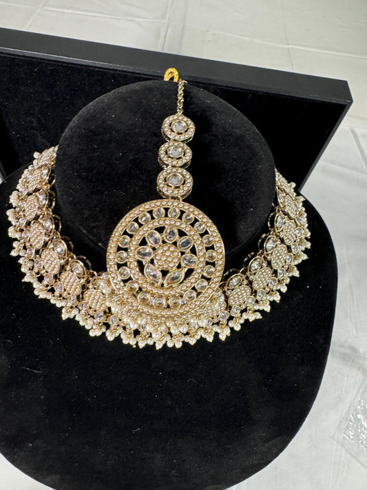Indian jewlery set/Necklace Set/  Choker/ Bollywood Jewelry/ Indian jewelry/ Pakistani necklace/ punjabi necklace/bridal/