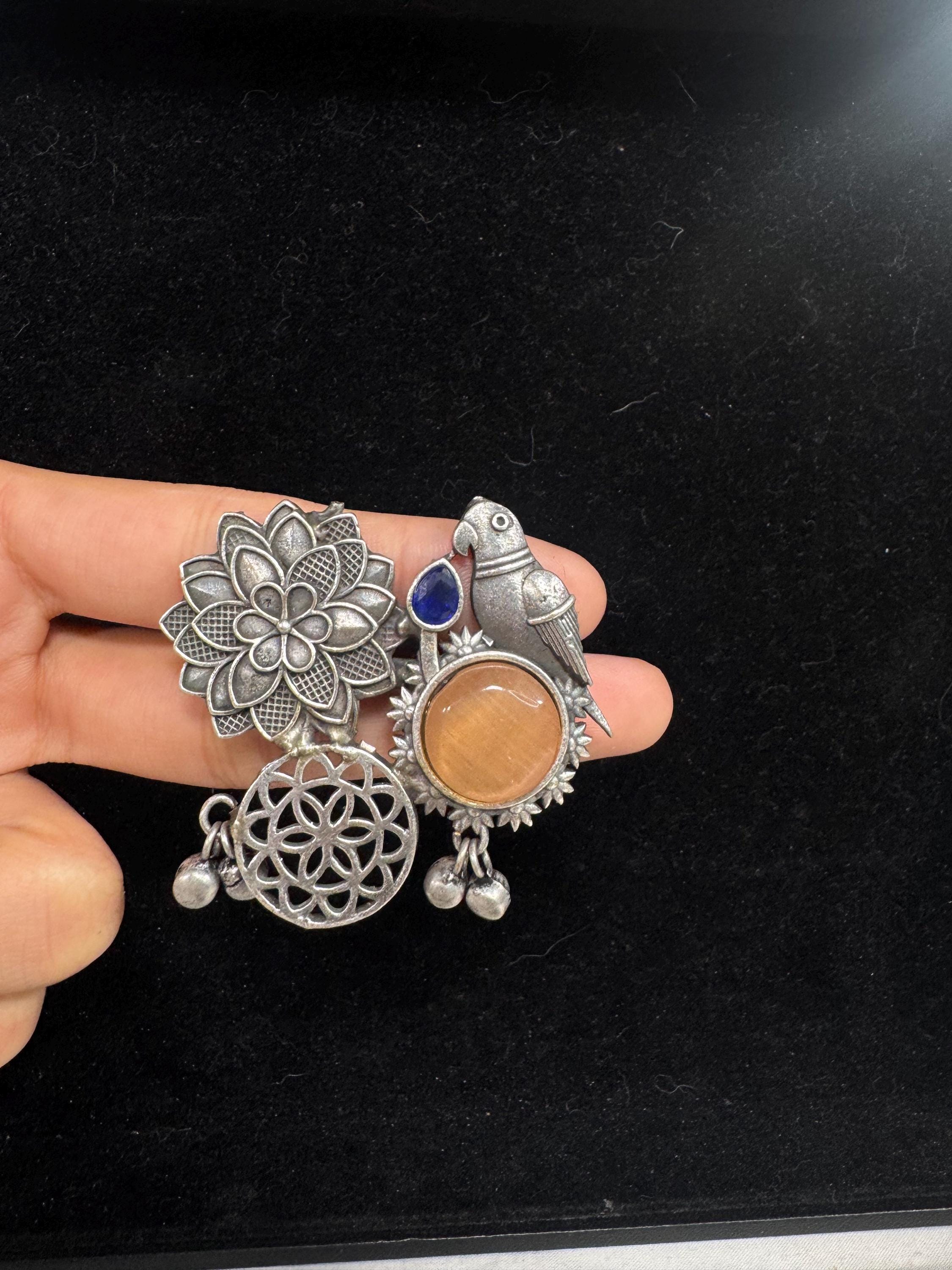 Bollywood Style Ring , Indian Gold Plated ring, Statement Ethnic Jewelry, Festive rings , Women's Accessories, Adjustable Ring, desi ring,