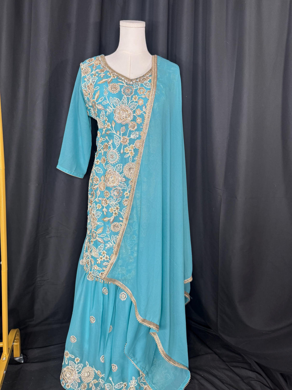 Punjabi Sharrara For Women Indian Designer Wedding Wear Party Wear function Wear Reception Wear Chaniya Choli bollywood Style Indian outfits