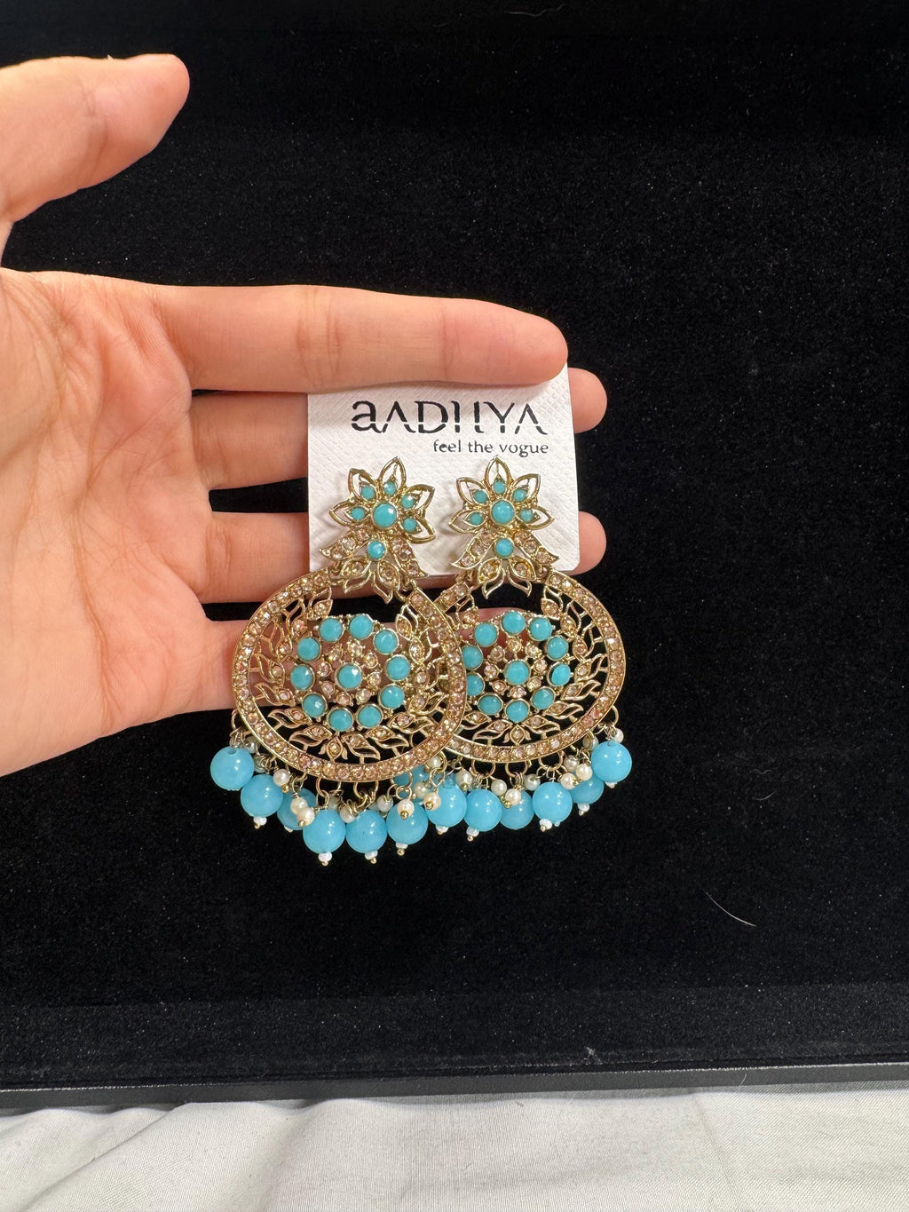 Bollywood Style Jhumka Earrings, Indian Gold Plated Hoop Earrings, Statement Ethnic Jewelry, Festive Earrings, Women's Accessories