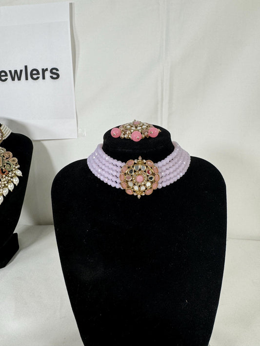 Indian jewlery set/Necklace Set/  Choker/ Bollywood Jewelry/ Indian jewelry/ Pakistani necklace/ punjabi necklace/bridal/