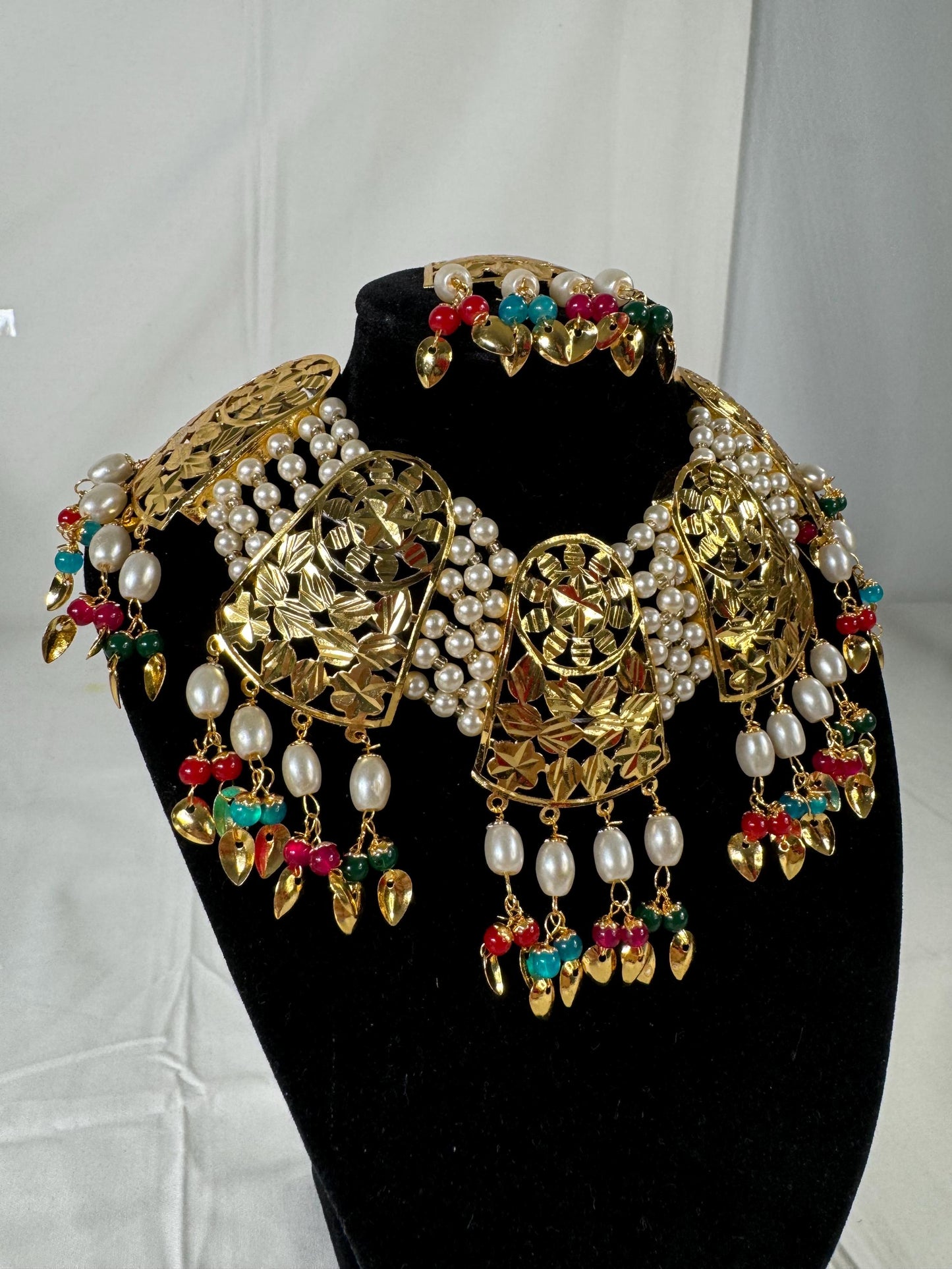 Indian jewlery set/Necklace Set/  Choker/ Bollywood Jewelry/ Indian jewelry/ Pakistani necklace/ punjabi necklace/bridal/
