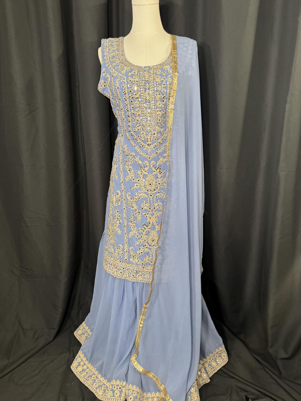 Punjabi Sharrara For Women Indian Designer Wedding Wear Party Wear function Wear Reception Wear Chaniya Choli bollywood Style Indian outfits