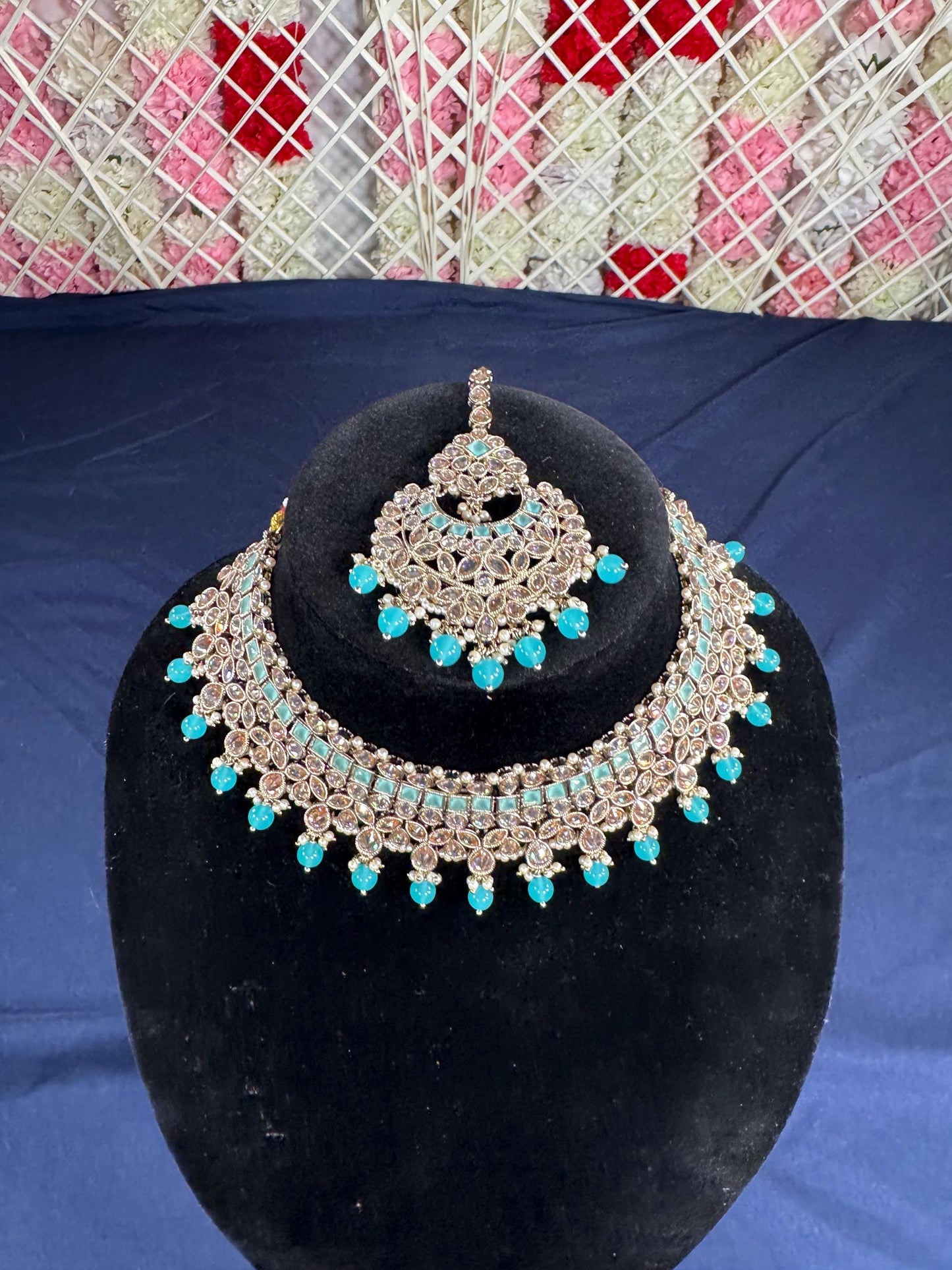 Indian jewlery set/Necklace Set/  Choker/ Bollywood Jewelry/ Indian jewelry/ Pakistani necklace/ punjabi necklace/bridal/
