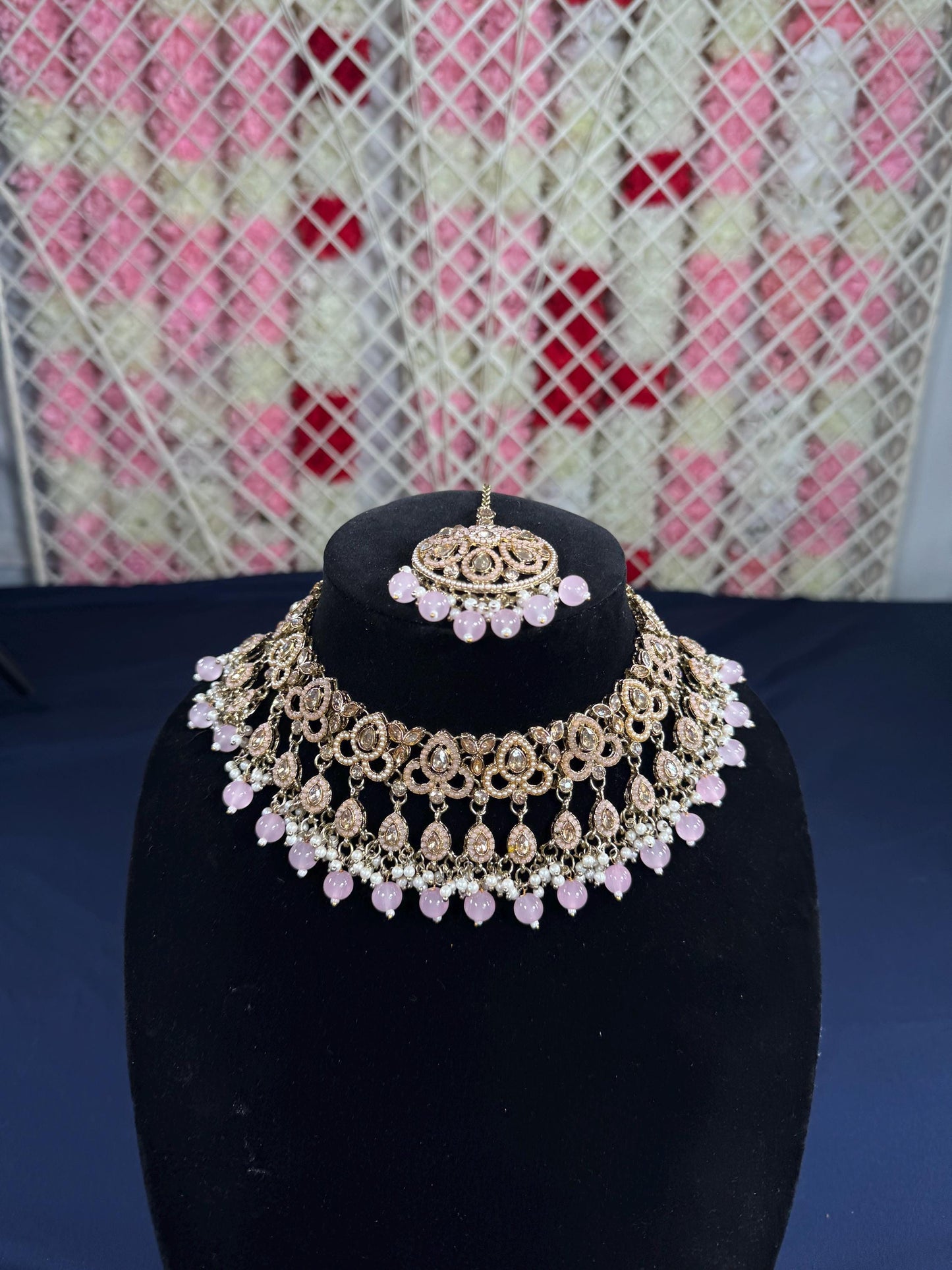 Indian jewlery set/Necklace Set/  Choker/ Bollywood Jewelry/ Indian jewelry/ Pakistani necklace/ punjabi necklace/bridal/