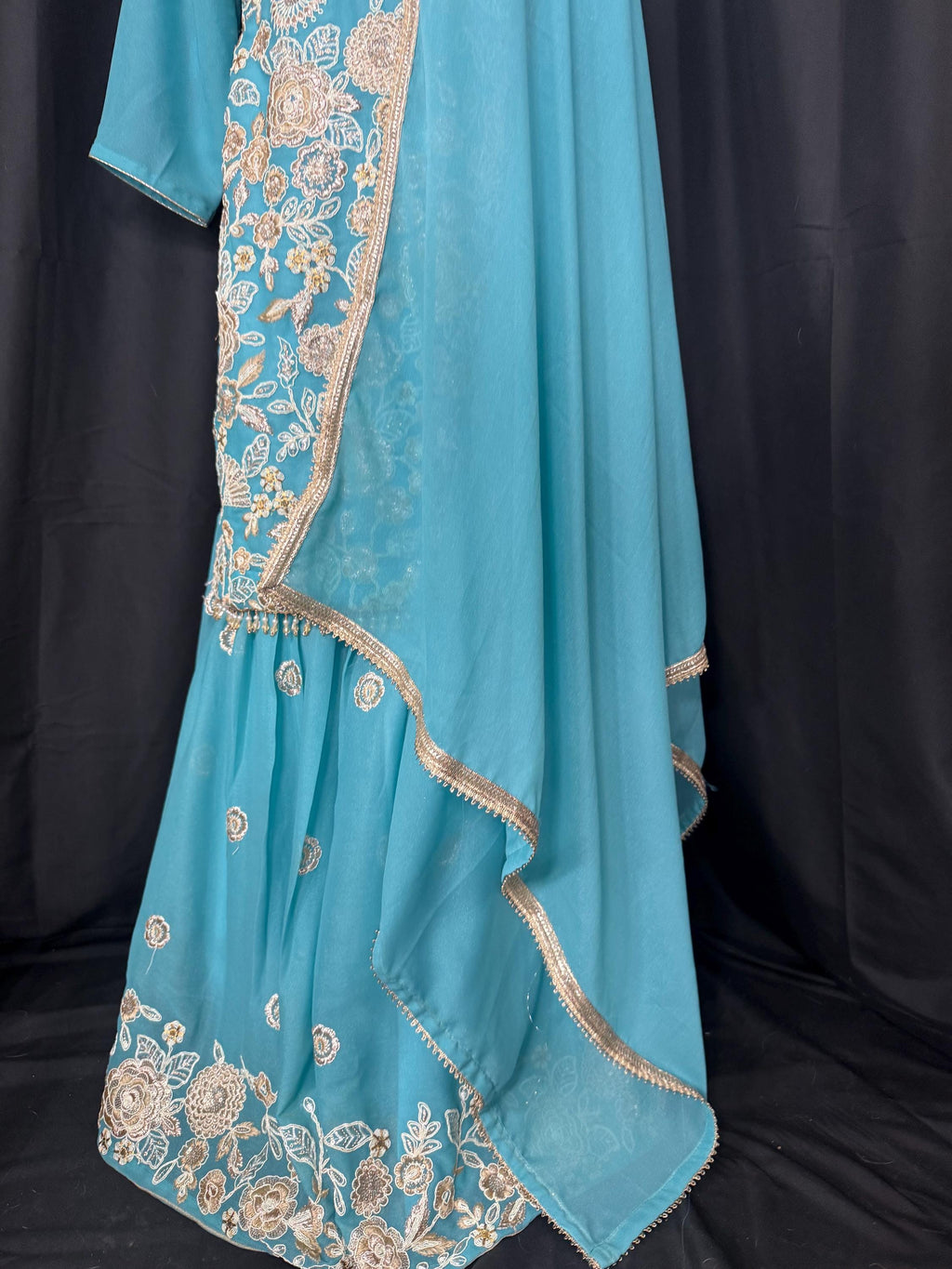 Punjabi Sharrara For Women Indian Designer Wedding Wear Party Wear function Wear Reception Wear Chaniya Choli bollywood Style Indian outfits