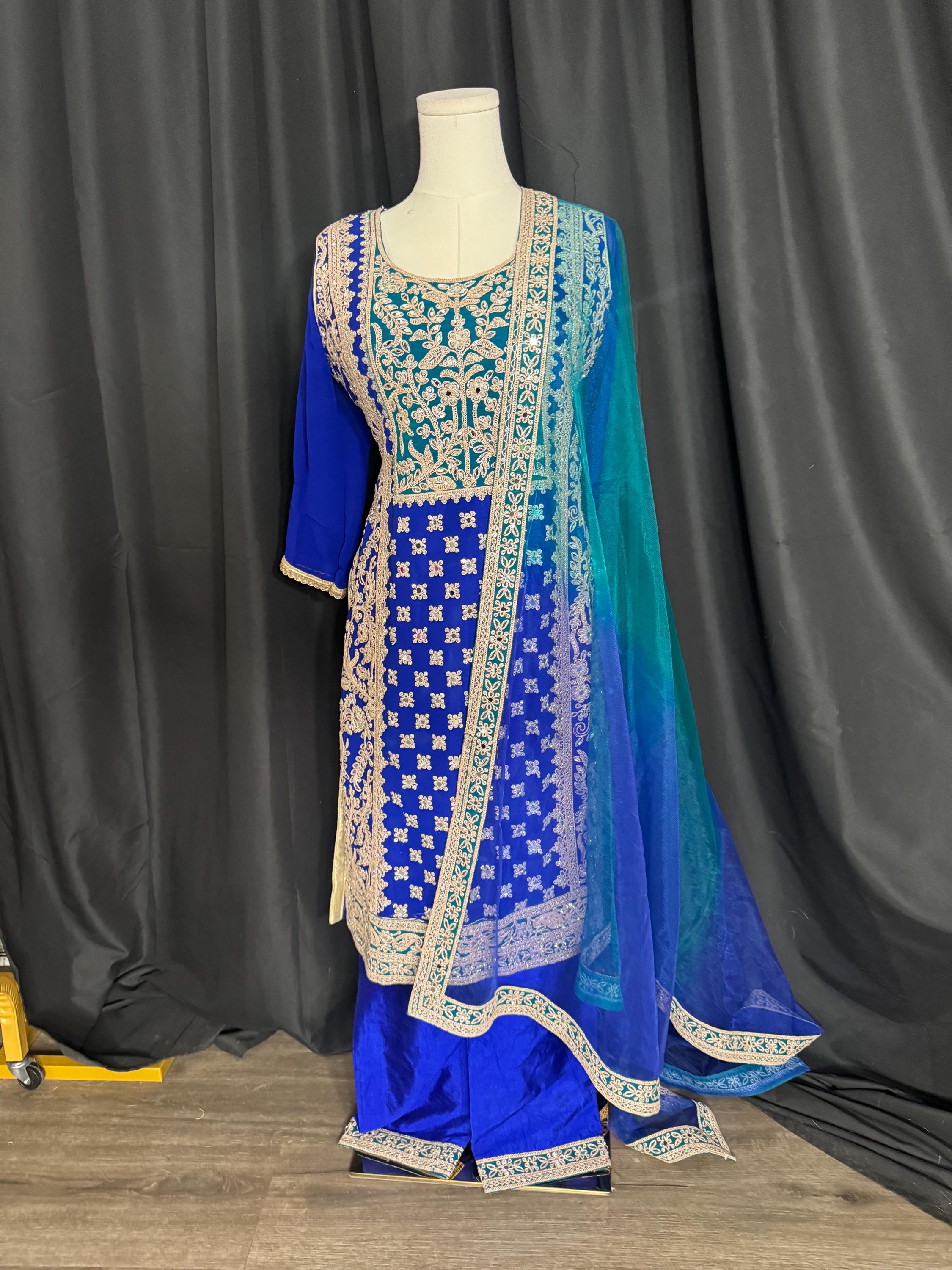 Punjabi Sharrara For Women Indian Designer Wedding Wear Party Wear function Wear Reception Wear Chaniya Choli bollywood Style Indian outfits