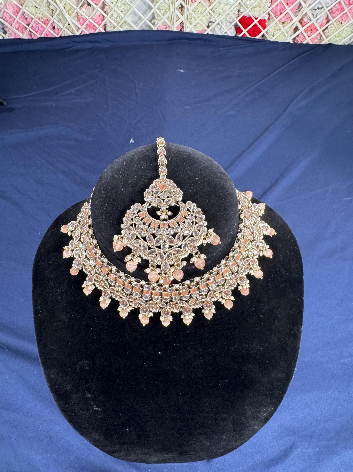 Indian jewlery set/Necklace Set/  Choker/ Bollywood Jewelry/ Indian jewelry/ Pakistani necklace/ punjabi necklace/bridal/