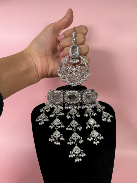 Indian jewlery set/Necklace Set/  Choker/ Bollywood Jewelry/ Indian jewelry/ Pakistani necklace/ punjabi necklace/bridal/