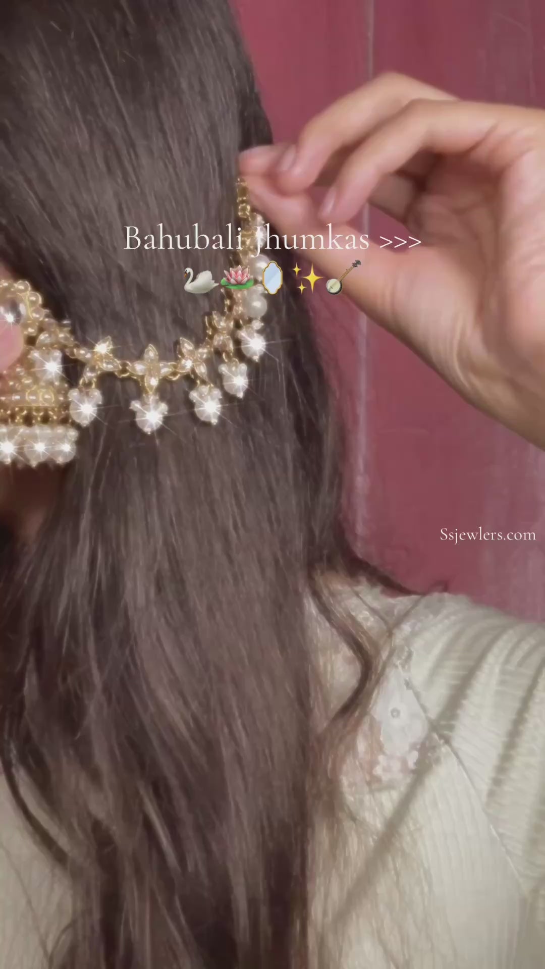 Sara Bahubali Earrings
